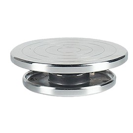 LOVIVER Sculpting Wheel Clay Banding Turntable Pottery Stand 20cm, 11cm