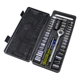 Santul Estuche Juego De Herramientas Kit Mecanico 39 Pzs Santul Color Negro