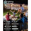 2-Pack 72FT 120 LED White Crystal Globe Solar String Lights