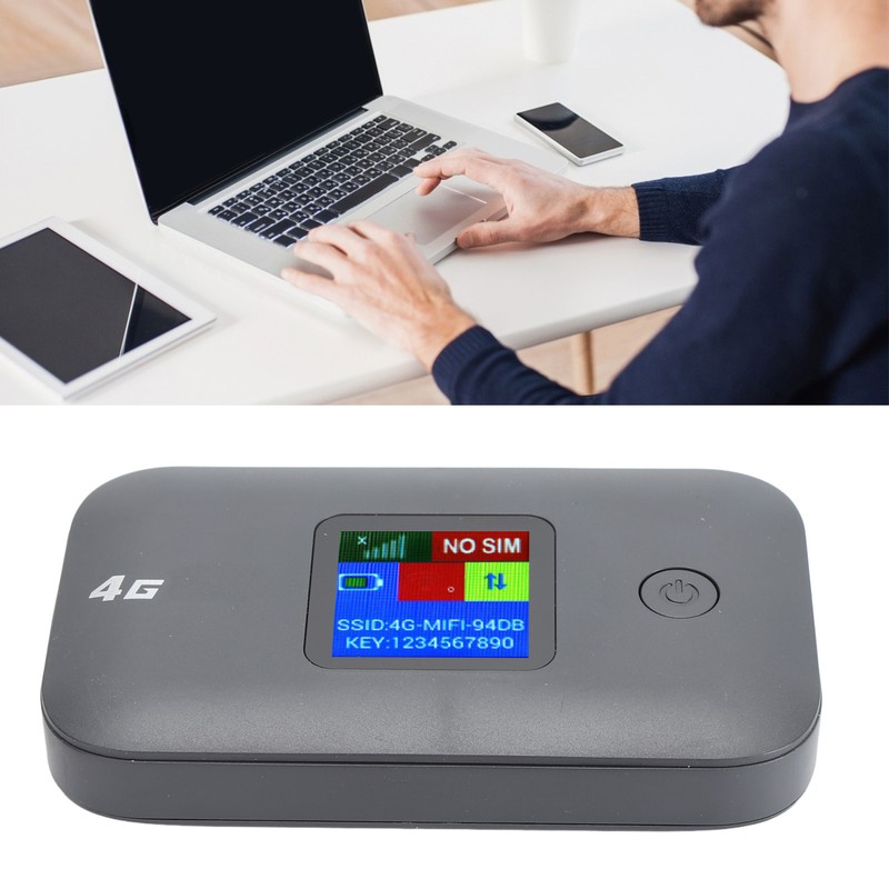 4G WiFi Mobile Hotspot 300Mbps Connects Up to 10 Devices