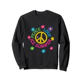 Peace Love Eiskratzer - Winterparadies Sweatshirt