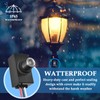 ZDRU 2Pcs Hard-Wired Post Eye Light Control Sensor, 100-277V Auto