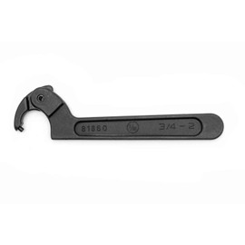 GEARWRENCH Adjustable Pin Black Oxide Spanner Wrench, 1/8" Pin, 3/4" to 2" - 81860