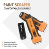 XW 2-Pack Razor Blade Scraper with 4 Spare Blades in