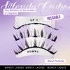 Premium Magnetic Eyelashes Set - 2 Pairs with Applicator |