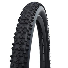 Schwalbe Unisex's Smart Sam Performance Folding Double Defence Tyre, Black, Size 26 x 2.25