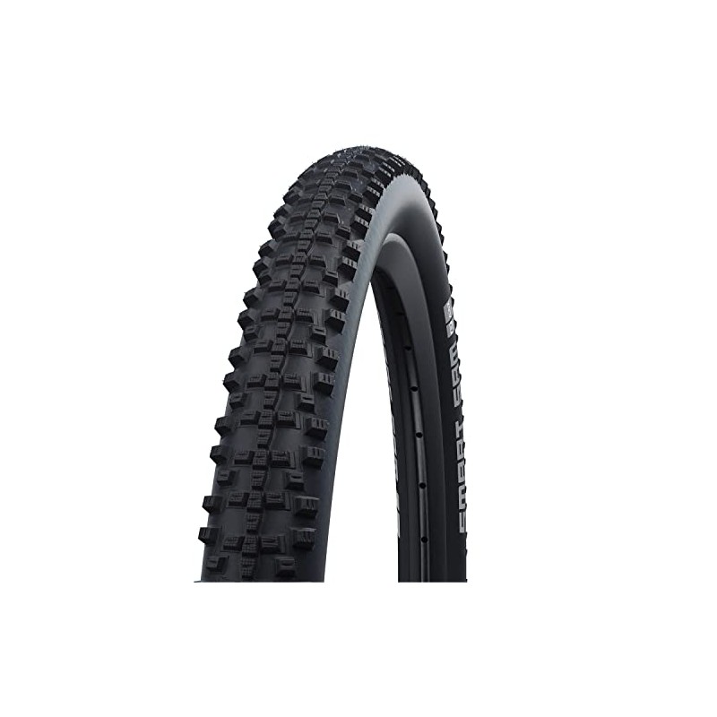 Schwalbe Unisex's Smart Sam Performance Folding Double Defence Tyre, Black,
