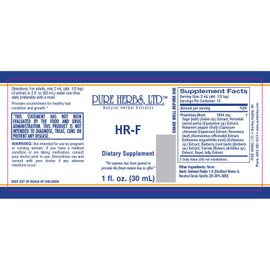 Pure Herbs: HR-F - 1 oz.