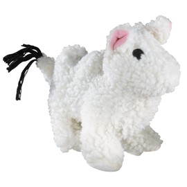 Zanies Fleecy Friend Dog Toys, 6" Camel