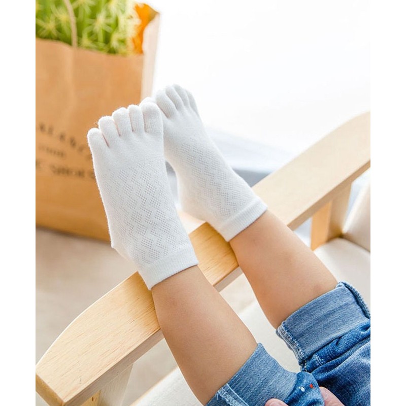 InSomila 5 Toe Socks, For Children, Summer Socks, School Socks,