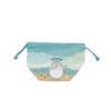 Marushin 1025008100 Drawstring Lunch Bag with Gusset, My Neighbor Totoro