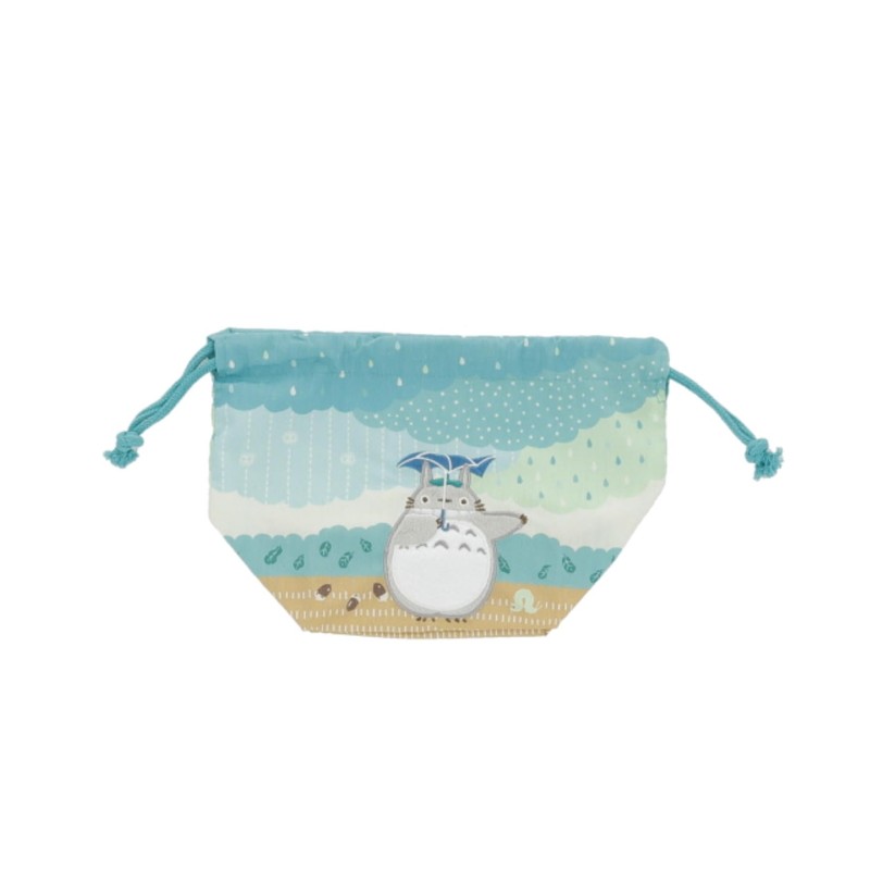 Marushin 1025008100 Drawstring Lunch Bag with Gusset, My Neighbor Totoro