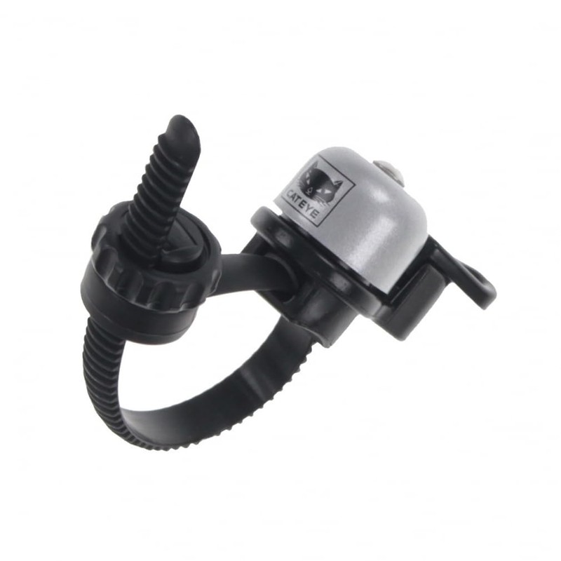 キャットアイ(CAT EYE) ベル OH-2400 真鍮製 シルバー 自転車 小