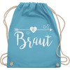 Shirtracer - Gym Bag Backpack - The Bride, 5 Light