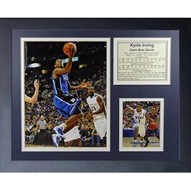 Kyrie Irving - Duke 11" x 14" Framed Photo Collage by Legends Never Die, Inc.