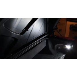 D15 Lighting 4 x Xenon White LED Cargo Trunk Light License Plate Bulbs For Chevy Corvette C7