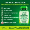 Great Billiom Dao Enzima 60 Cápsulas, Alta Potencia