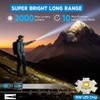 X.Store Rechargeable Flashlights High Lumens, Powerful 3 Modes Super Bright