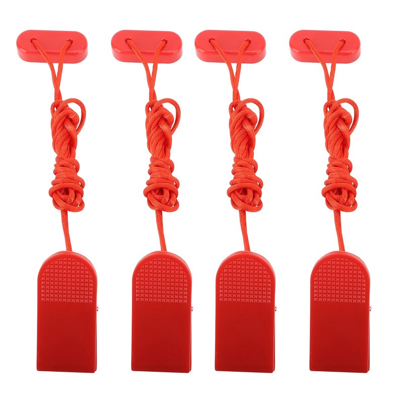 4Pcs Treadmill Universal Safety Key Easy to Use Treadmill Security