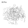 MECCANIXITY 60pcs 30-Degree Angle RC Body Clips Bent Springy R