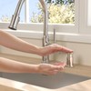 Lava Odoro Chrome Soap Dispenser for Kitchen Sink, Modern Brass