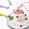 Jmbabe Toddler Fork and Spoon, Stainless Steel Baby Utensils Cutlery