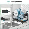 GSlife Large Dish Drying Rack - 2 Tier Dish Rack