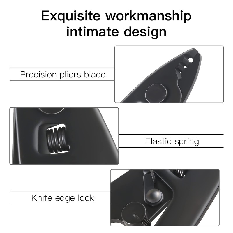 3 Pieces CFS-3 Fiber Optic Stripper 3 Port Hole Fiber