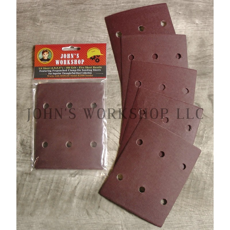 RIDGID R2500 / CRAFTSMAN 315279840 - 180 Grit - No-Slip