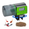 Podazz Automatic Aquarium Fish Feeder, Moisture-Proof Electric Auto Fish Feeder,Aquarium
