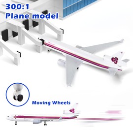 Lose Fun Park 1/300 Thailand MD11 Plane Model Diecast Airplane Model Plane for Adults Collection Office Desktop Decoration Birthday Gift