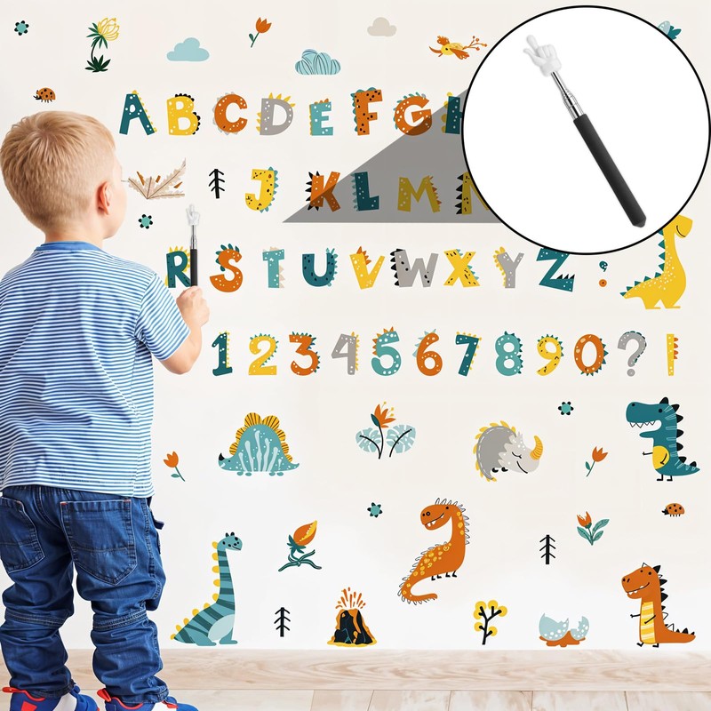 YUXIANLB 3PCS Telescopic Teachers Pointer, Extendable Pointer Finger Stick for