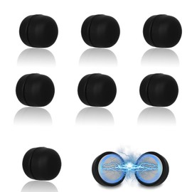 8 Pcs Hijab Magnets, Magnetic Hijab Pins Black, No Snag Hijab Magnets Pinless Broches Pins, Multi-Purpose Magnetic Scarf Clasps for Women Men Clothing Clothes Scarf Pins