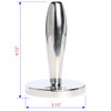 Meat Pounder Tenderizer - Solid Cast Stainless Steel Round Chicken