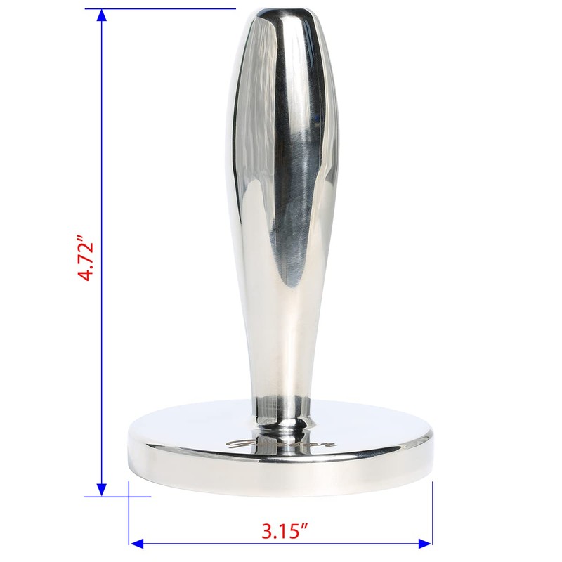 Meat Pounder Tenderizer - Solid Cast Stainless Steel Round Chicken