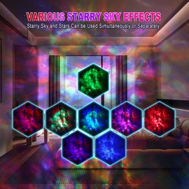 Star Galaxy Night Light Projector for Kids Bedrooms - Astronaut Space Projector - with Remote Control and Timing Function - for Home Theater, Party, Living Room Decoration