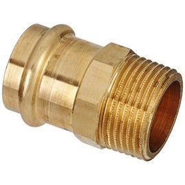 Cornat Press Transition Nipple Fitting 1 Male Threaded Rotguss 1 Joint A 28 mm, W 1, Pack of 1 T6543281B
