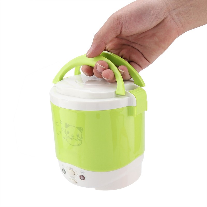 12V 100W 1L Electric Portable Multifunctional Rice Cooker Food Steamer