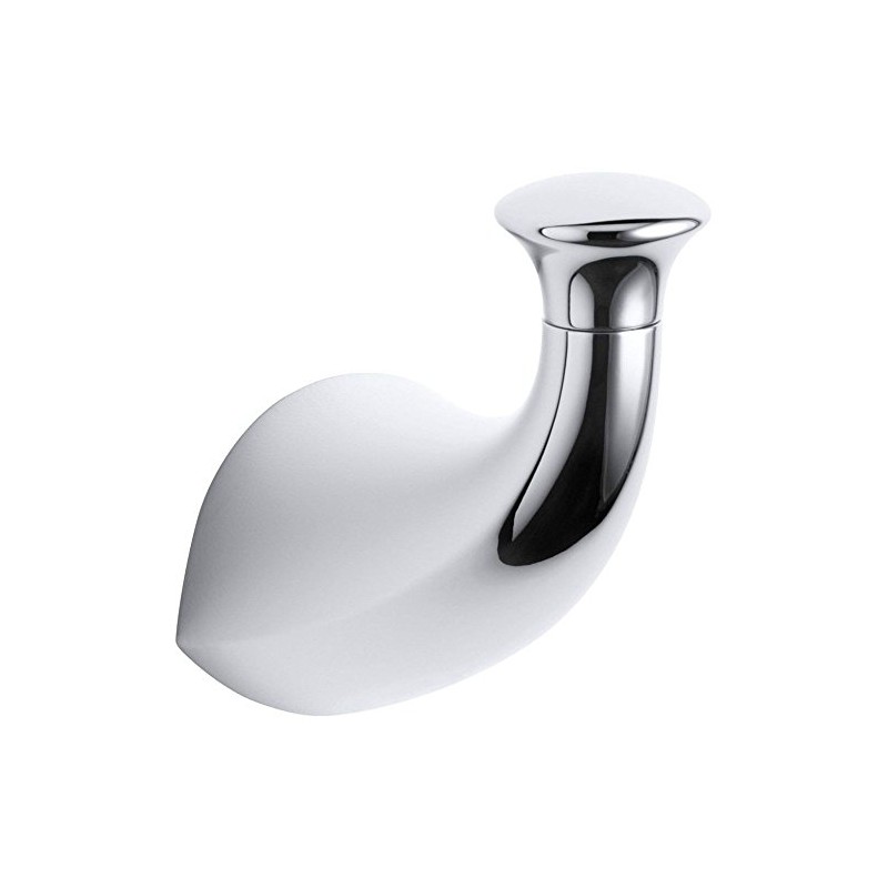KOHLER K-37055-CP Alteo Single Robe Hook, Polished Chrome
