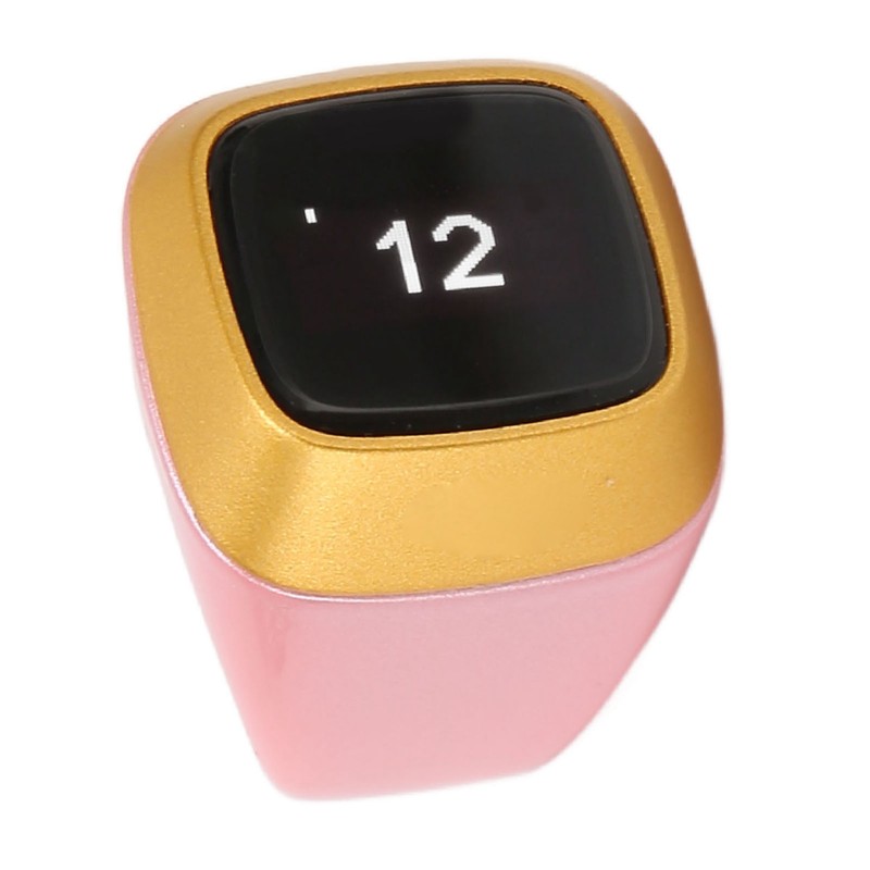 Smart Counter Ring with 0.49in Screen Support APP 20mm CNC