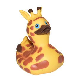 Wild Republic 23204 Rubber Duck, Rubber Duck, Giraffe, Bath Gifts for Kids, Squeaky Ducks, Bath Toy for Babies, Rubber Duck, Funny, Collectable Bath Duck, 10 cm