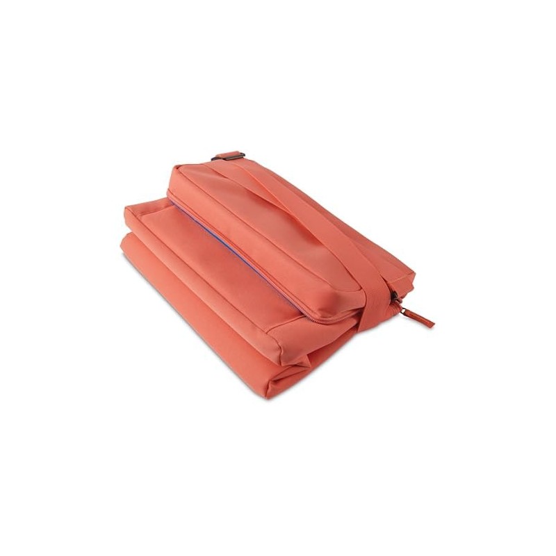 PackIt Freezable Newport Cooler, Papaya, Collapsible, Reusable, Built with EcoFreeze