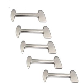 OdontoMed2011 Set of 5 Pieces Professional Farrier's Hoof Nail Clinch Cutter Durable Construction Satin Stainless Steel ODM