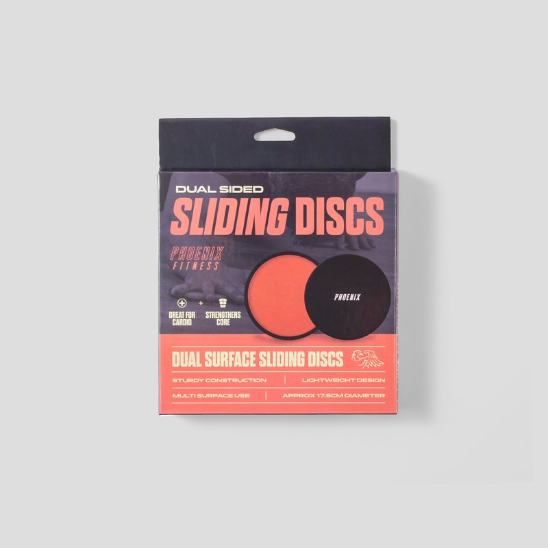 Phoenix Fitness Core Sliders - Dual Sided Gliding Discs for