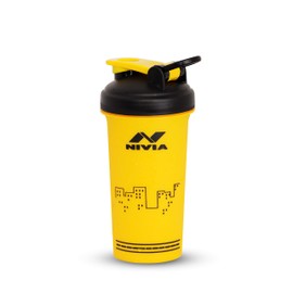 NIVIA Street Sports Shaker fro Men & Women (Yellow, Capacity - 750 ml) | Material - Plastic | For Sports | Cycling | Gym | Running | Training | Water Bottles | Gym Water Bottles | Kids Water Bottles