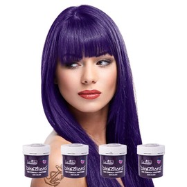 La Riche x New La Riche Directions Semi-Permanent Hair Colour 88ml, Deep Purple