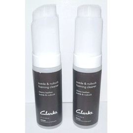 Clarks Suede & Nubuck Leather 5 oz Foaming Cleaner Set of 2