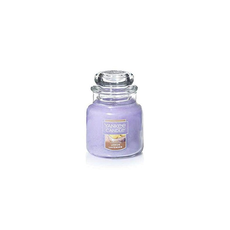 Yankee Candle Lemon Lavender Small Jar, 3.7 Oz
