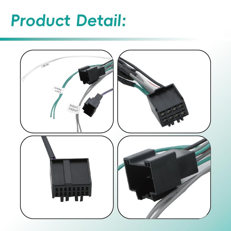 ASTROSYNC Harness Adapter Kit with ANC Defeat Harness Fit for