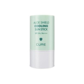 Kim Jeong-moon Aloe Cure Shield Cooling Sun Stick 23g (SPF50+) Mint Stick Soothing Tea 1pc Ss / 김정문알로에 큐어 쉴드 쿨링 선스틱 23g(SPF50+) 민트스틱 수딩자차 1개 Ss